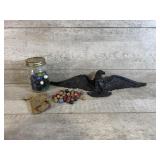 Marbles, Eagle Wall Plaque