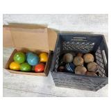 Bocce Balls & Coquet Balls