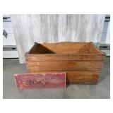 Old Wooden Box, Sign