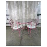 Patio Table With Glass Top And Chairs