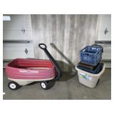 Radio Flyer Wagon, Multi-Purpose Cart, Crates