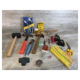 Hammers, mallet, pliers