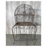 Iron Bird Cage on Stand