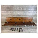 Coat Racks, Car Window Levers