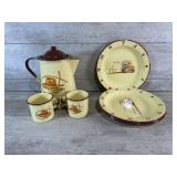 Monterrey Western Ware, produced in Mexico d