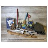 Axe Handles, Squeeze, Tarps, Tarp Tape, Sponges
