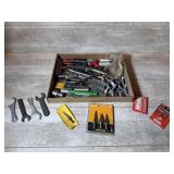 Assorted Tools and Drill Bits
