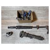 Jumbo Nail Puller, Wrench, Shut off Valves