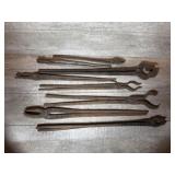 Vintage Black Smith Tongs