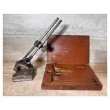 Lufkin Micrometer Set and Dial Indicator