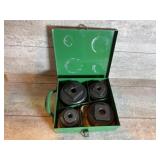 Knockout punch and die set