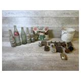 Vintage Pop Bottles, Antique Door Hardware