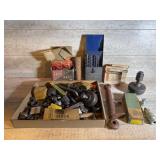 Craftsman Auger Bits, Tack Rags, Misc Tools