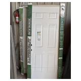 (2) Mastercraft Steel Exterior Doors