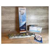 Shower sprayer. LED light, corner shelf