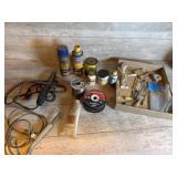 Soldering iron, solder wire