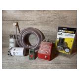 Two Hydraulic Filters, Air Regulator, Air Vac