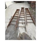 Blue Ribbon Line Wooden Ladders