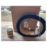 1/2in Polypropylene Strapping, Aluminum Coil