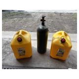 Gas Cylinder, Diesel Cans