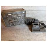 Parts organizer and chargers