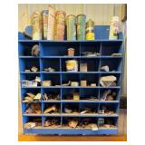 Wall Organizer With Contents