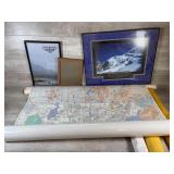 Map Posters, Frames, And More