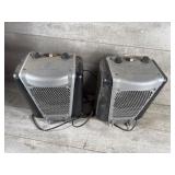 Pair of heaters