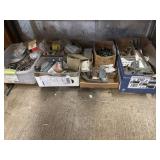 1-Shelf Full Of Chains, Door Hinges, Electrical