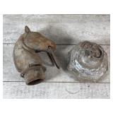 Cast Iron Horse Head Topper