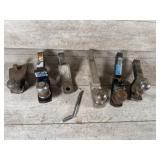 Assortment of hitches