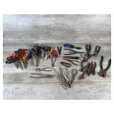 Variety Of Scissors And Pliers