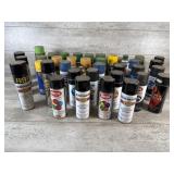 Cans Of Spray Paint