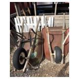 2 Wheelbarrows