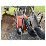3 Wheelbarrows