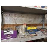 1-Shelf Full Of Hitch Pins, Fasteners, More