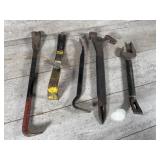 4-in-1 tool, pry bars