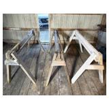 3 Saw Horses