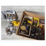 Various locks and keys