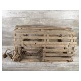 Wooden lobster trap