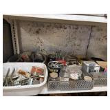 1-Shelf Full Of Screws, Bolts, Fasteners