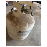 Full propane tank