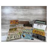 Variety Of Collectible License Plates