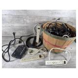 Extension cords and power surge protectors