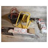 Plastic Sheeting, extension cords and more