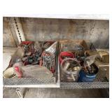 2-Bins Full Of Miscellaneous Fasteners