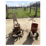 Garden Tiller, Cyclone Seeder