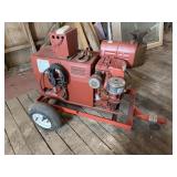 Lincoln Welder On Cart