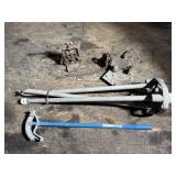 Pipe Vice, and Pipe bender