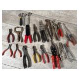 Cutting pliers, adjustable wrenches, pliers
